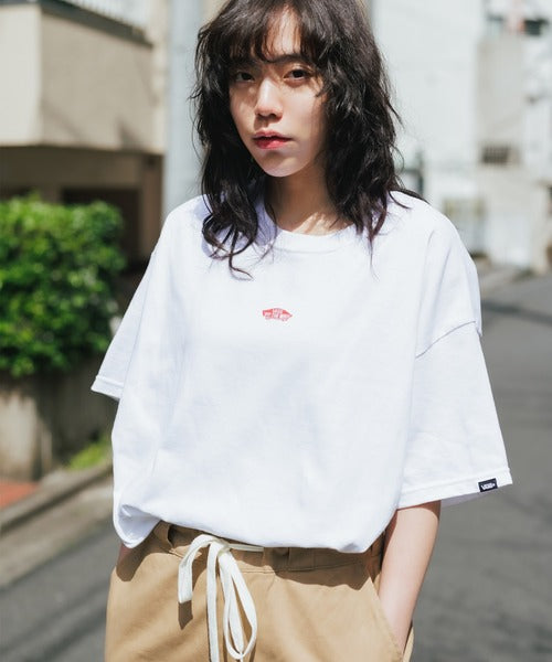 🇯🇵 VANS ✿ 情侶👩🏻‍🤝‍👨🏼/親子👨‍👩‍👦 22''SS LOGO TEE