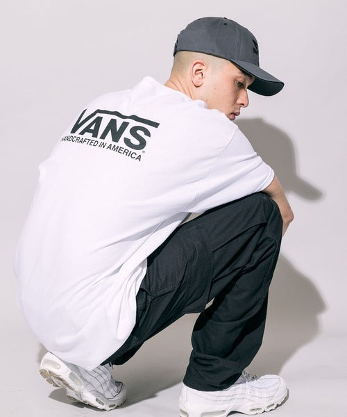 🇯🇵 VANS ✿ 情侶👩🏻‍🤝‍👨🏼/親子👨‍👩‍👦 22''SS LOGO TEE