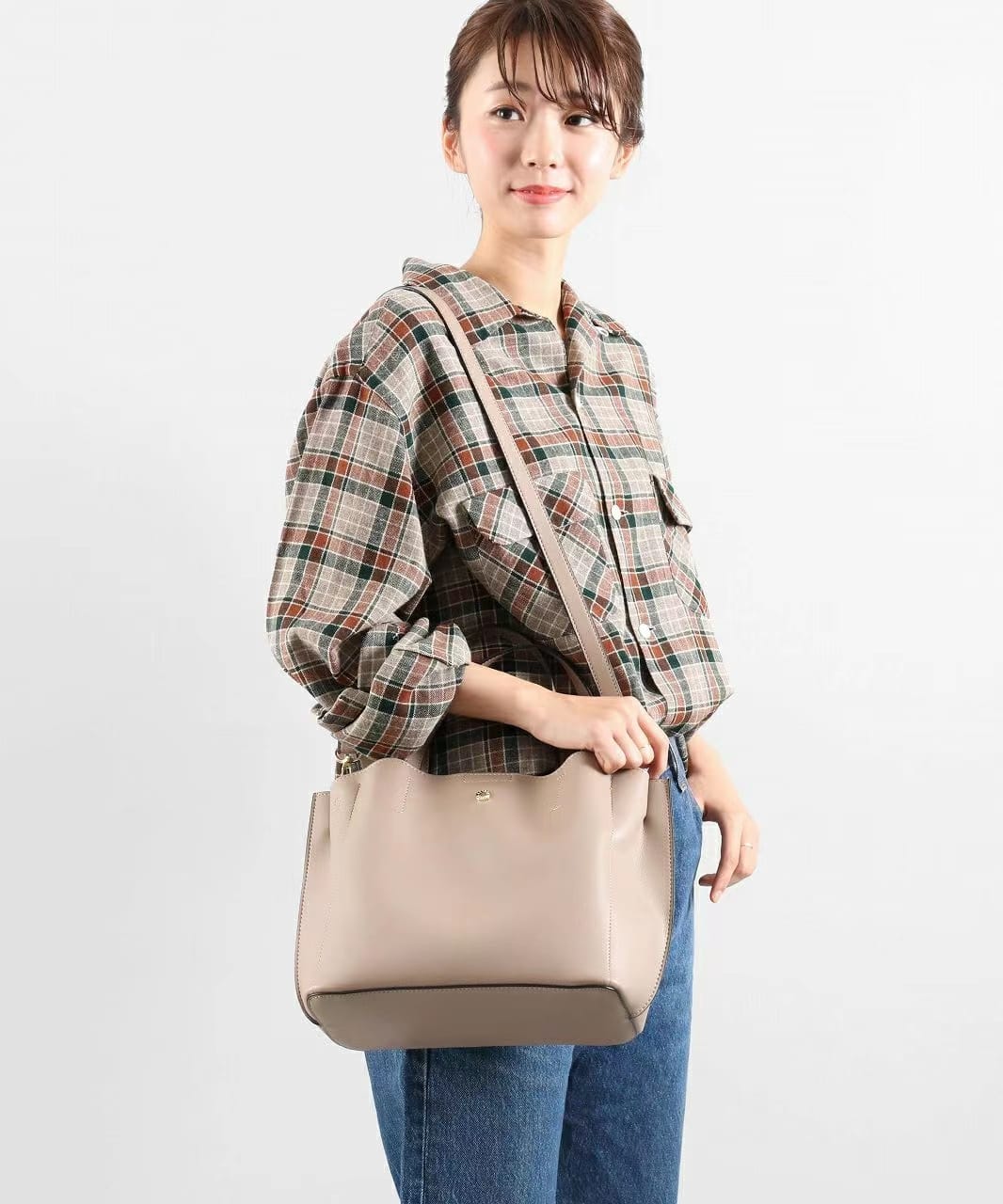 .LEGATO LARGO ☆ ★ 超軽量NATURAL BAG 2WAY 斜咩 / 手挽