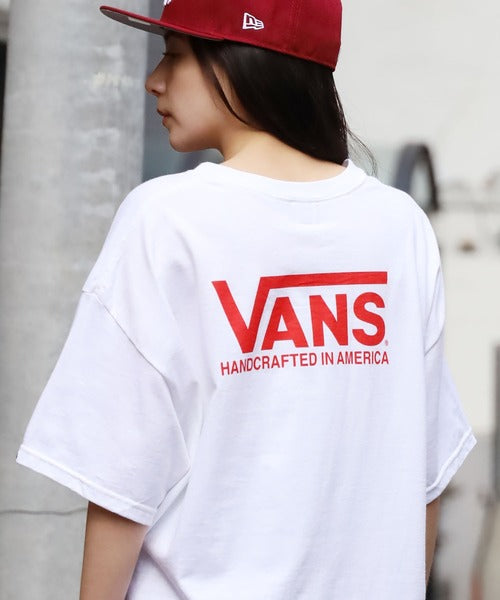 🇯🇵 VANS ✿ 情侶👩🏻‍🤝‍👨🏼/親子👨‍👩‍👦 22''SS LOGO TEE