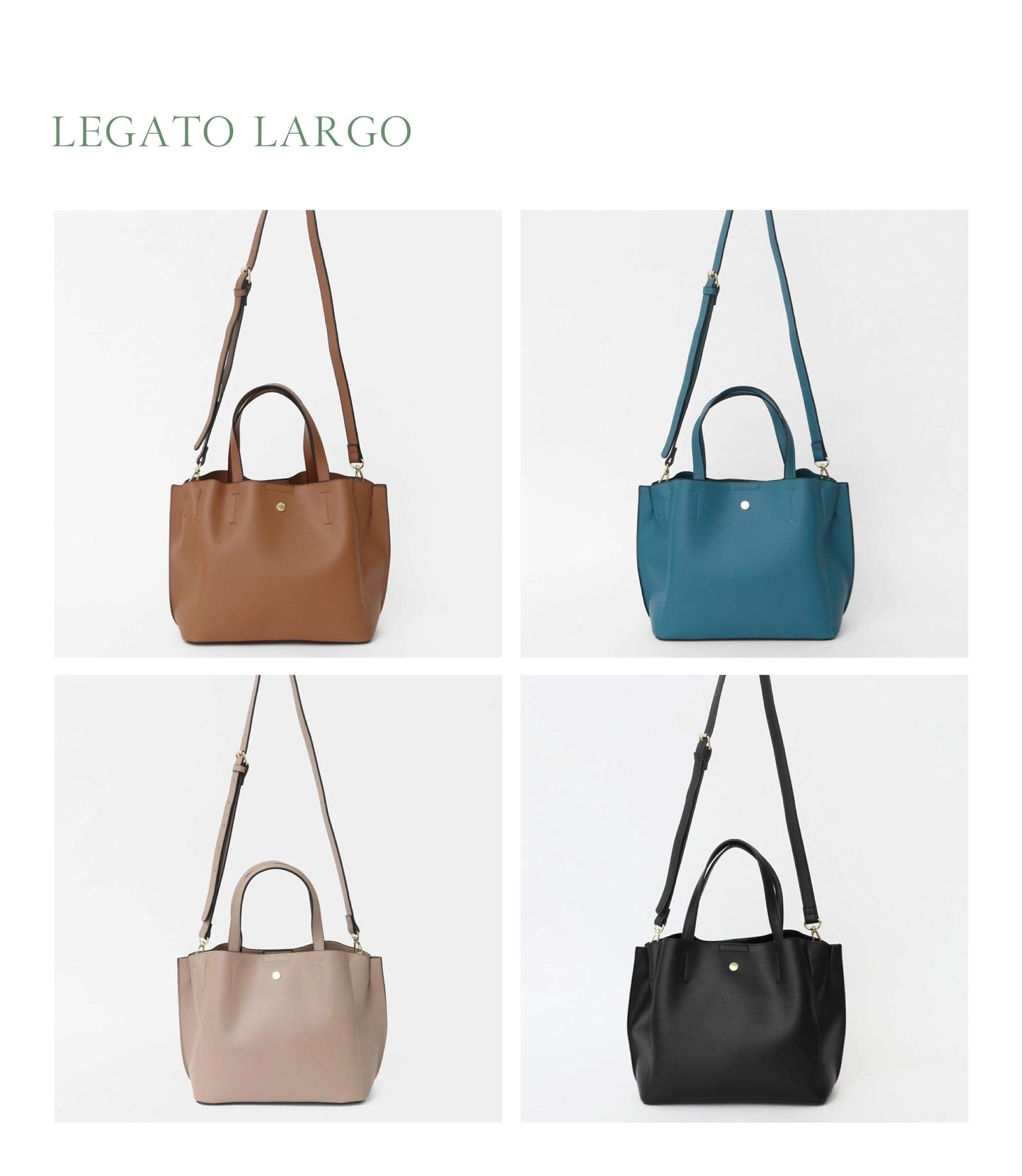 .LEGATO LARGO ☆ ★ 超軽量NATURAL BAG 2WAY 斜咩 / 手挽