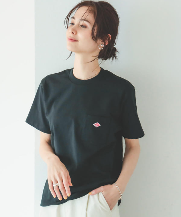 🇯🇵 Danton ✿ Crew neck pocket Tee