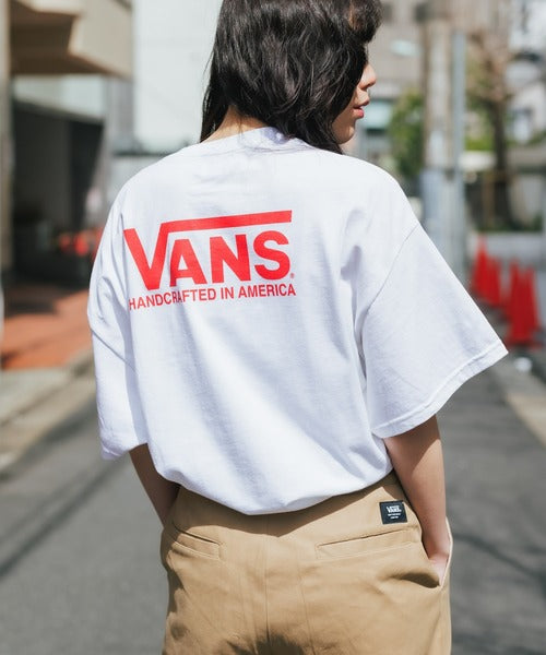 🇯🇵 VANS ✿ 情侶👩🏻‍🤝‍👨🏼/親子👨‍👩‍👦 22''SS LOGO TEE