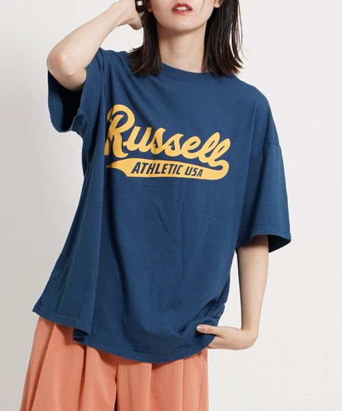 🇯🇵 RUSSELL ATHLETIC ★.半袖logo Tee