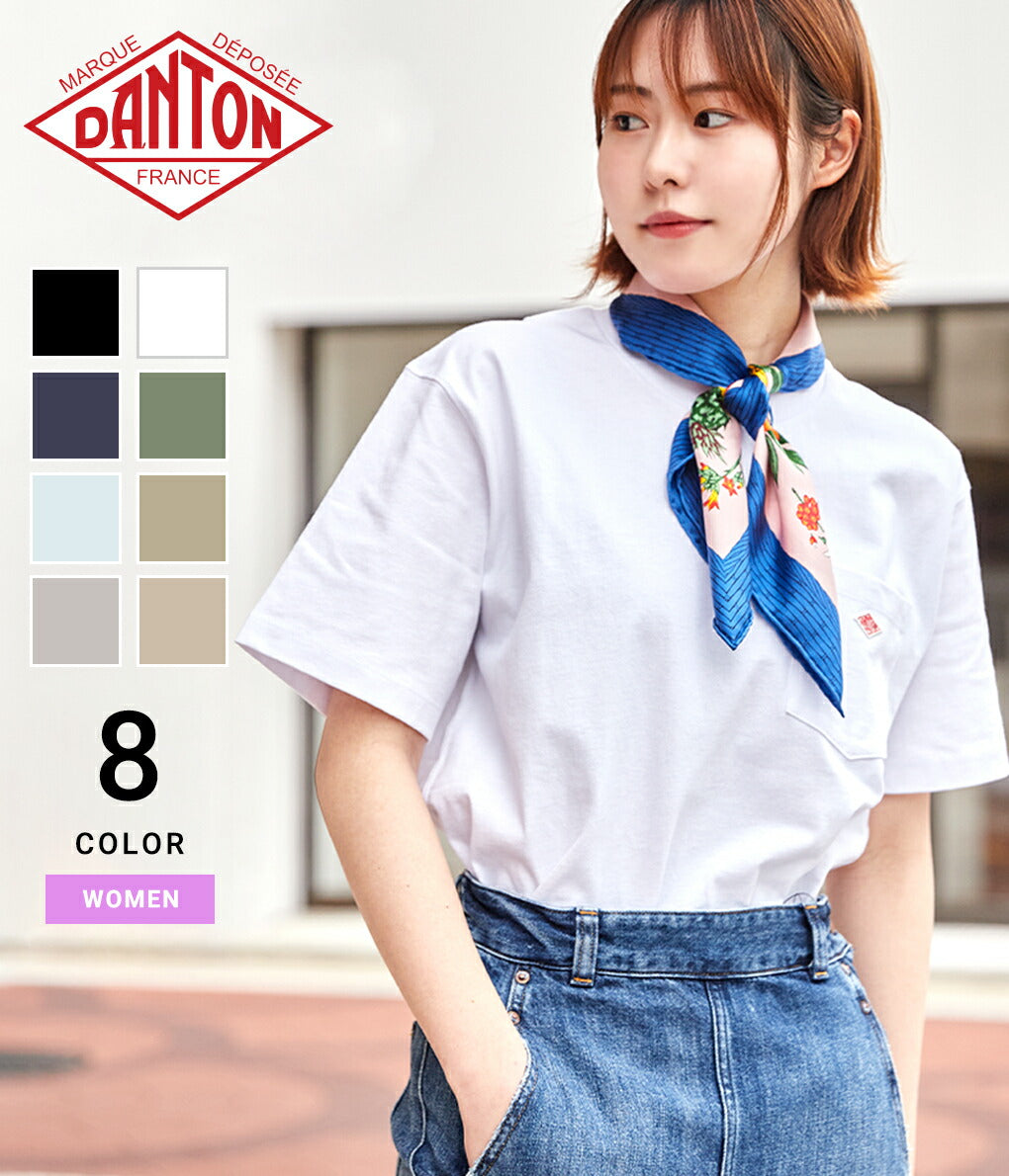 🇯🇵 Danton ✿ Crew neck pocket Tee