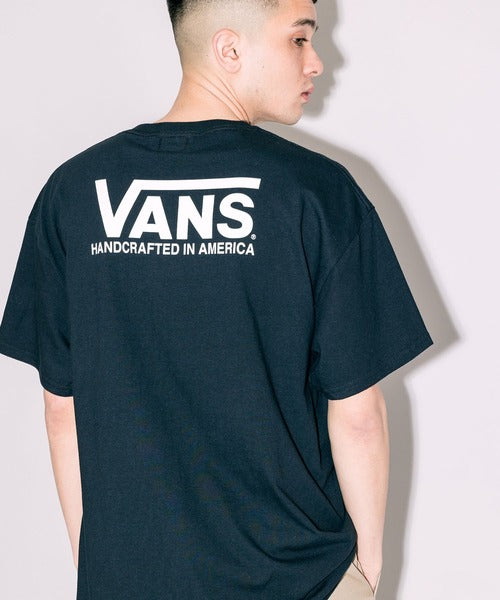 🇯🇵 VANS ✿ 情侶👩🏻‍🤝‍👨🏼/親子👨‍👩‍👦 22''SS LOGO TEE