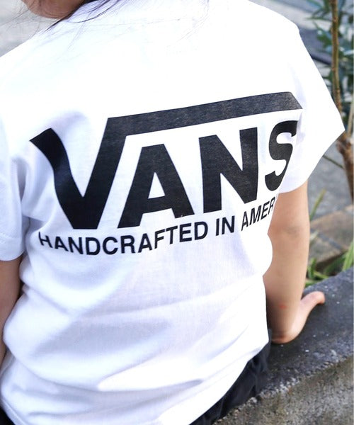 🇯🇵 VANS ✿ 情侶👩🏻‍🤝‍👨🏼/親子👨‍👩‍👦 22''SS LOGO TEE