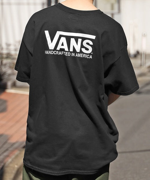 🇯🇵 VANS ✿ 情侶👩🏻‍🤝‍👨🏼/親子👨‍👩‍👦 22''SS LOGO TEE