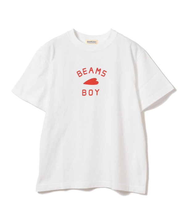 .  🇯🇵 BEAMS BOY / HEART LOGO TEE