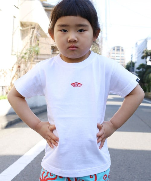 🇯🇵 VANS ✿ 情侶👩🏻‍🤝‍👨🏼/親子👨‍👩‍👦 22''SS LOGO TEE